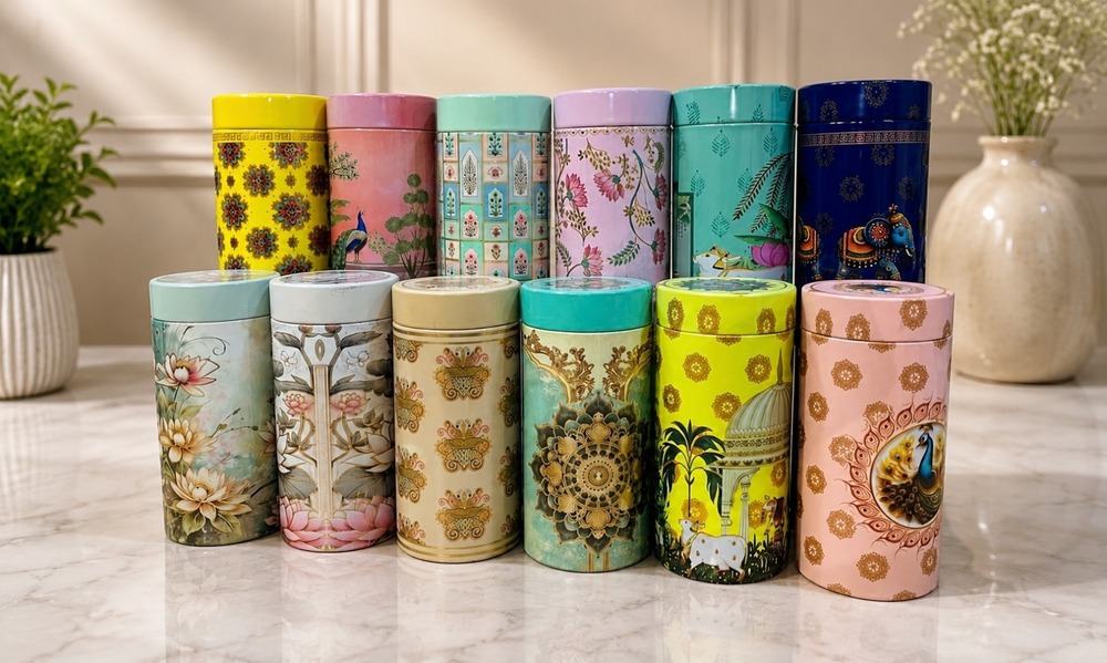 Printed Tin Container