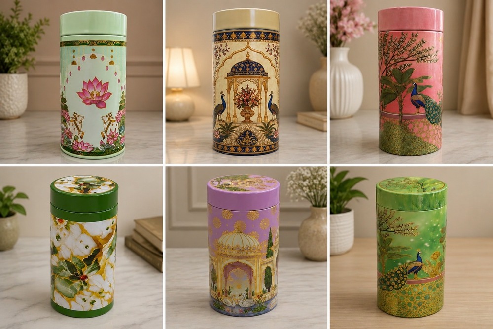 Printed Tin Container
