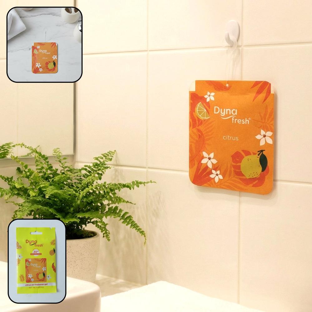 Citrus Hanging Air Freshener Gel (1 Pc, 10Gm) - Application: As Per Product Requirement