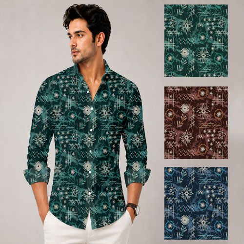Mens Printed Shirts