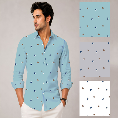 Mens Stylish Abstract Printed Shirts