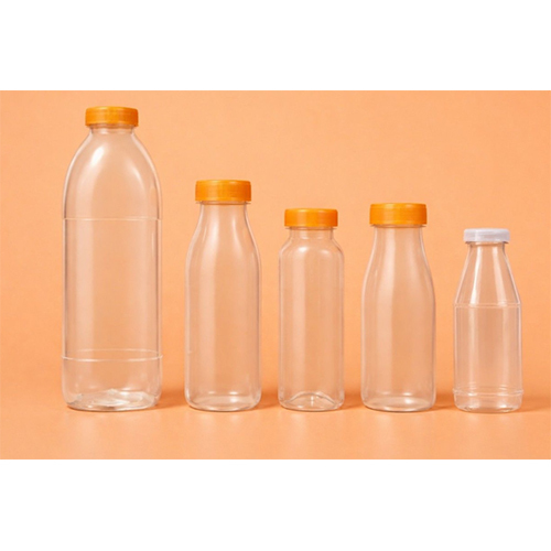 Milk-Juice Square Bottle with Cap