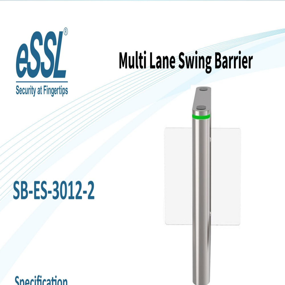 eSSL SB-ES-3012-2 Multi Lane Swing Barrier