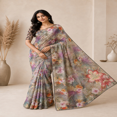 Ladies Party Wear Sarees