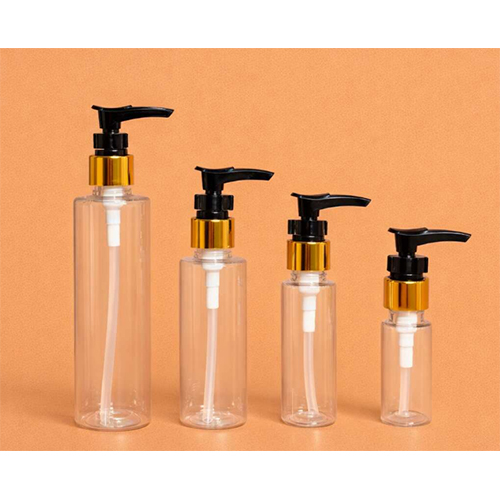 PET Tulip Bottle with Dispenser Pump+ Sleeve
