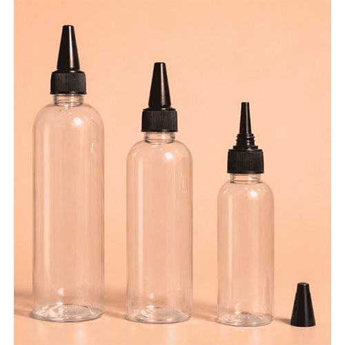 PET Tulip Bottle with Two Piece Cap