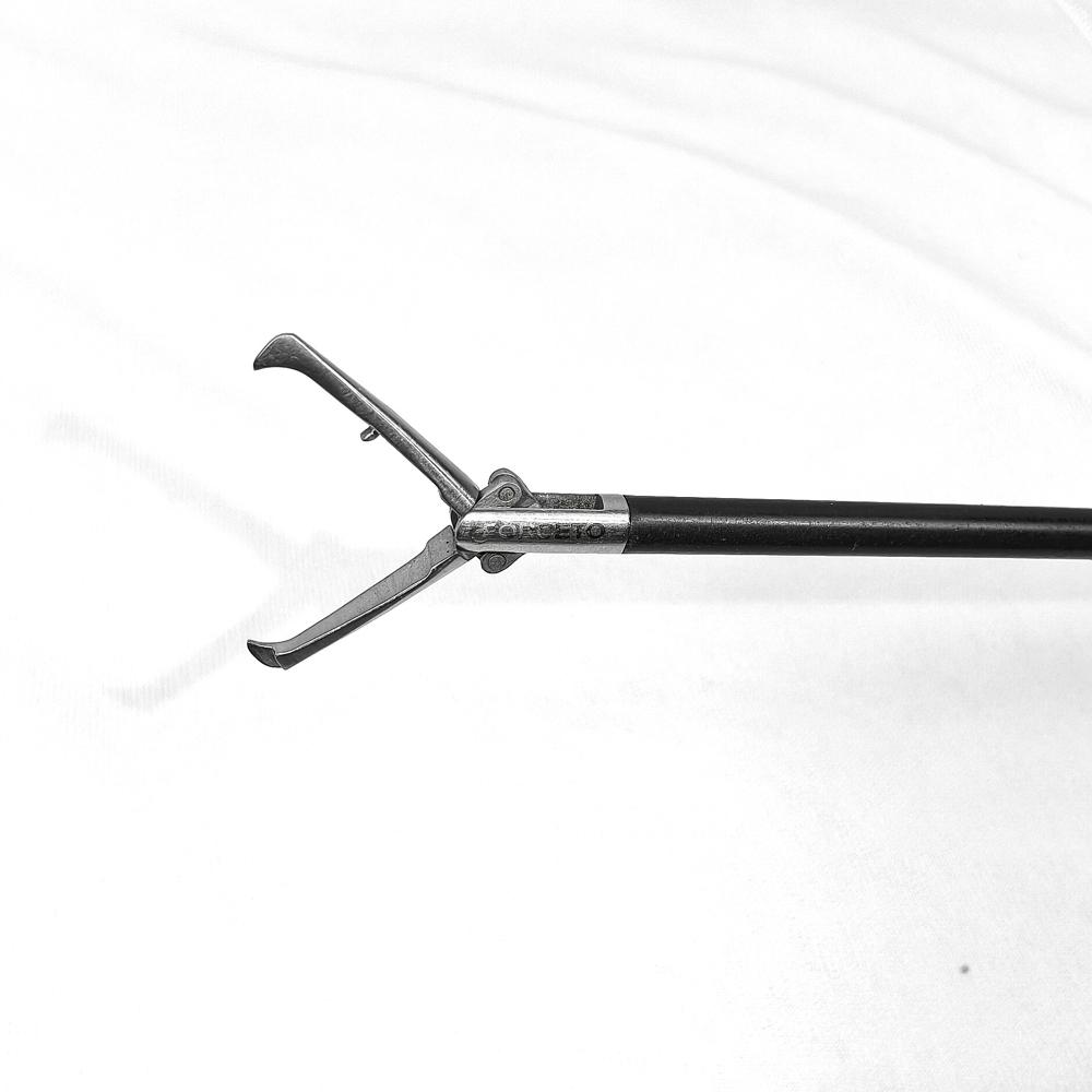 Claw Forceps 5mm, 26cm with Rachet Handle