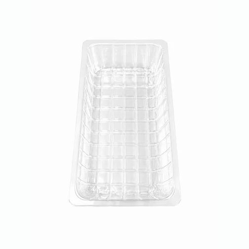400Gm Pet Biscuit Packaging Tray - Color: Transparent