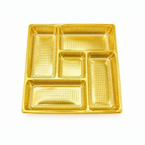 5 Cavity PET Sweet Packaging Tray