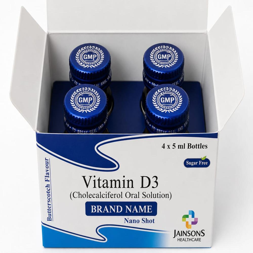 Vitamin D3 Cholecalciferol Oral Solution Third Party Manufacturer
