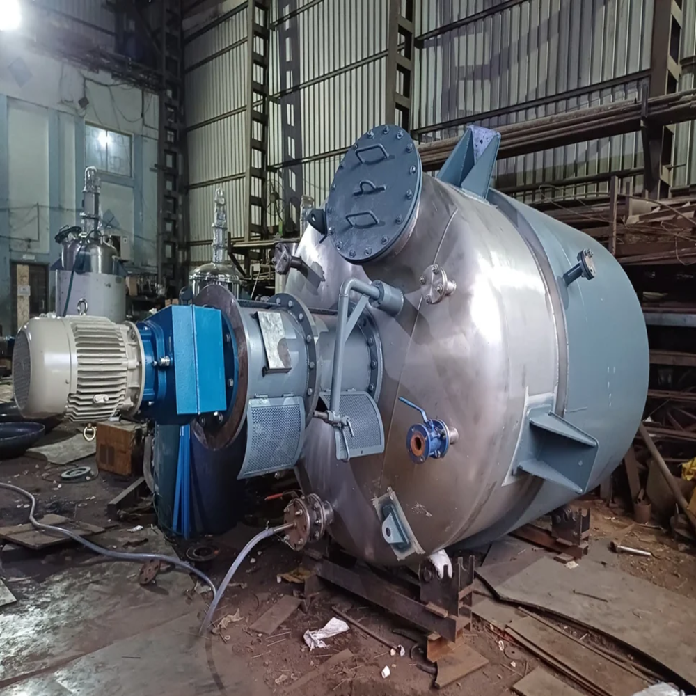 Jacketed Chemical Reactor - Capacity: 2000 L To 20000 L (Custom)