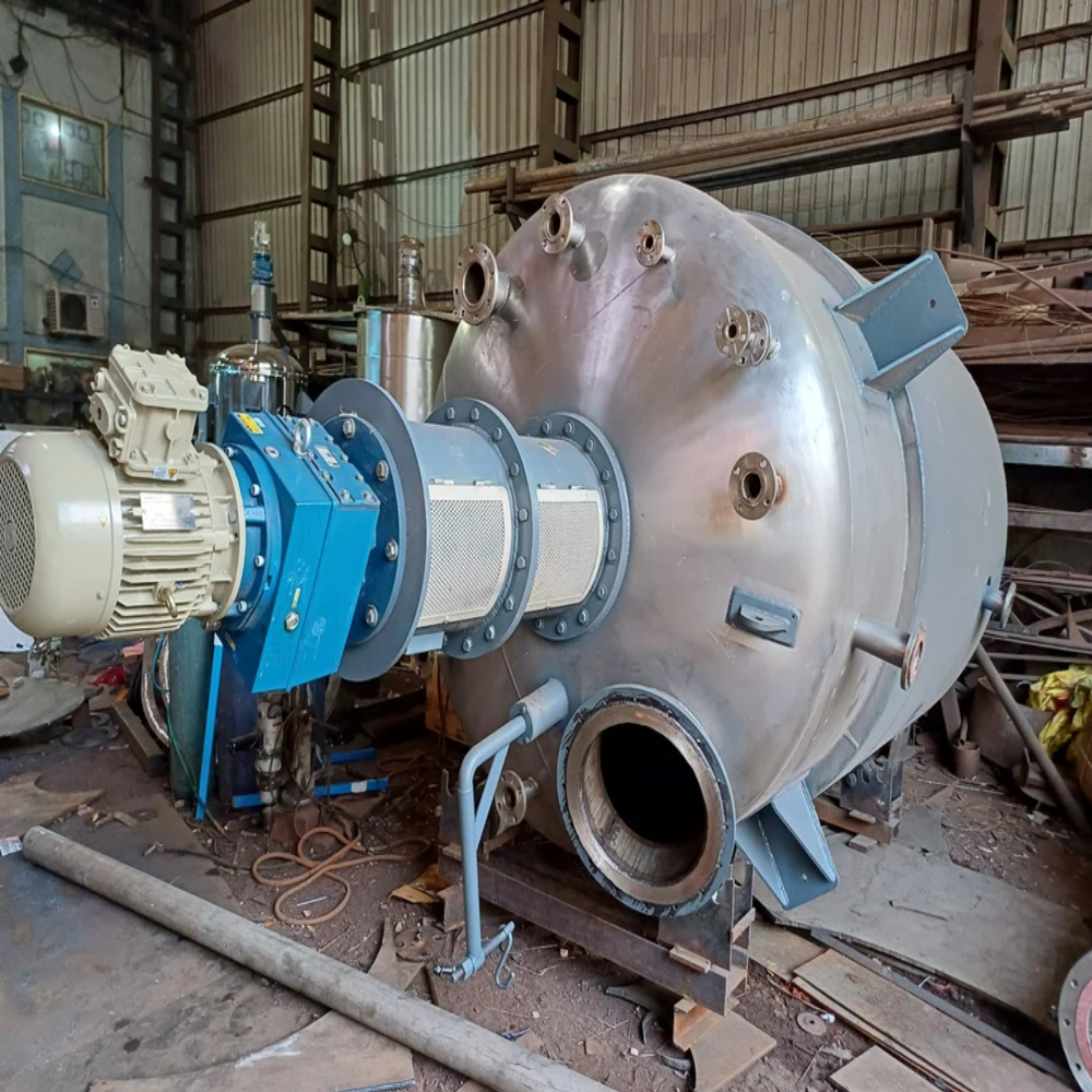 Jacketed Chemical Reactor - Capacity: 2000 L To 20000 L (Custom)