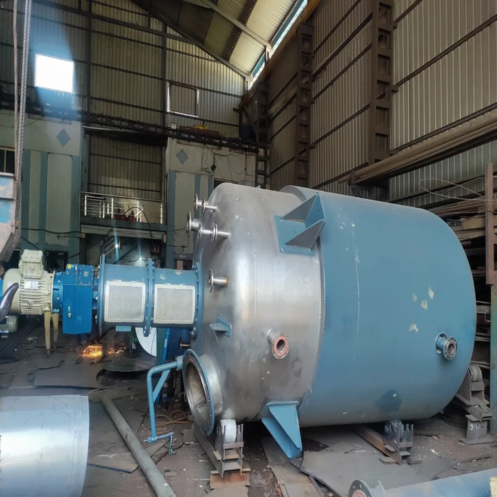 Jacketed Chemical Reactor - Capacity: 2000 L To 20000 L (Custom)