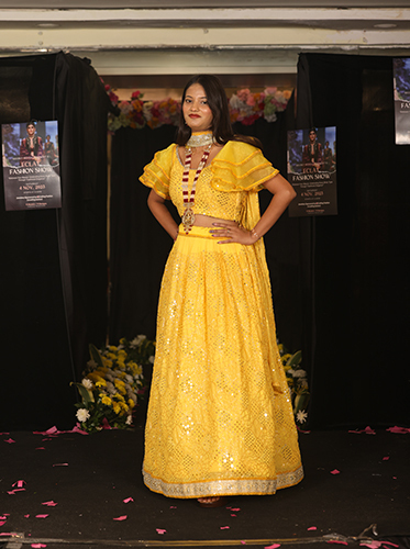 Yellow Color Lehenga