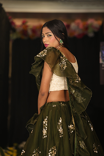Premium Green Color Lehenga Choli Set