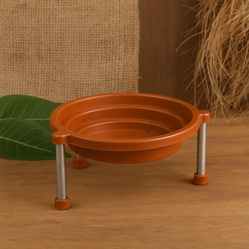 Multipurpose Matka Stand Plant Pot Water Pot Stand Plastic For Home & Kitchen (1Pc) - Application: As Per Product Requirement