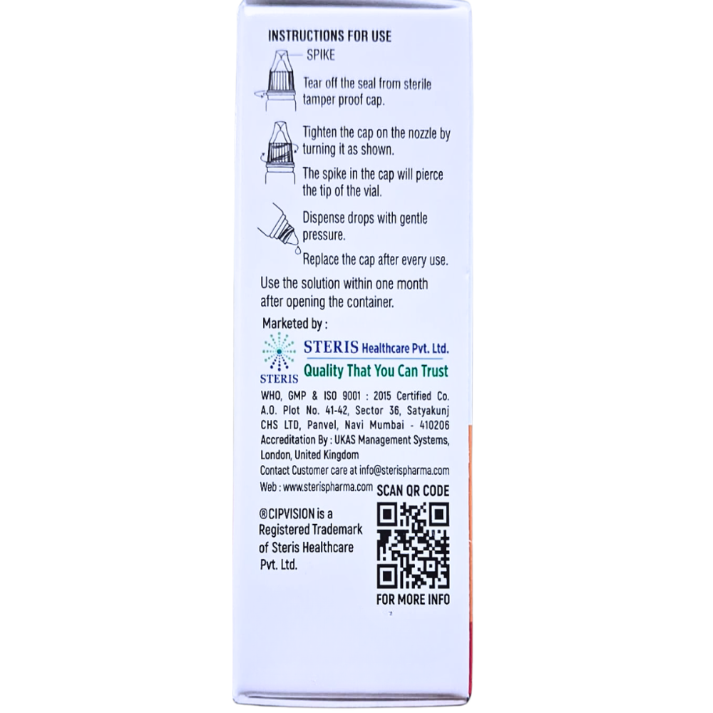 Moxifloxacin Eye Drops IP 0.5 w/v