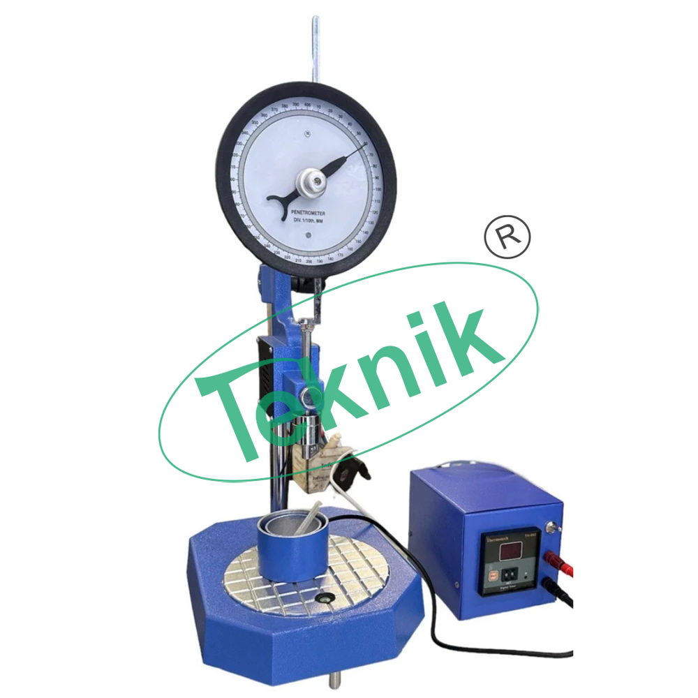 Bitumen Pentrometer - Versatile Testing Device For Grease, Petroleum, Asphalt, Soil, And More | Ideal For Soil Testing Applications, Reliable Precision In Material Analysis