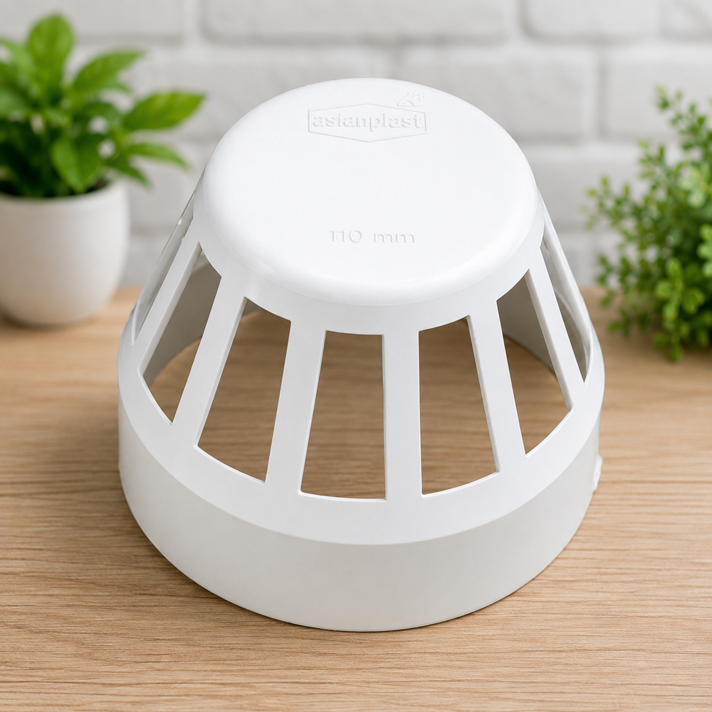 Vent Cowl - Plastic Material, Normal Thickness, White Color | Warranty Included, Ideal For Ventilation Applications