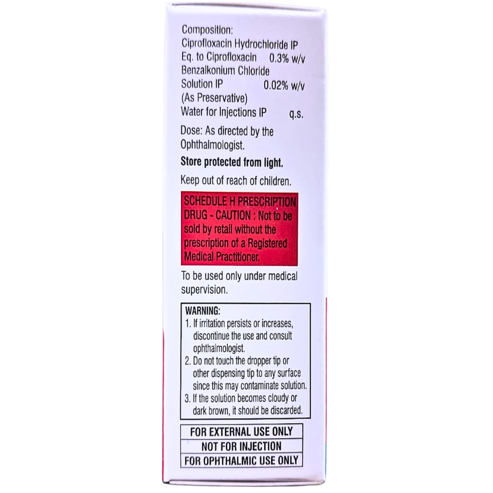 Ciprofloxacin Eye Drops IP