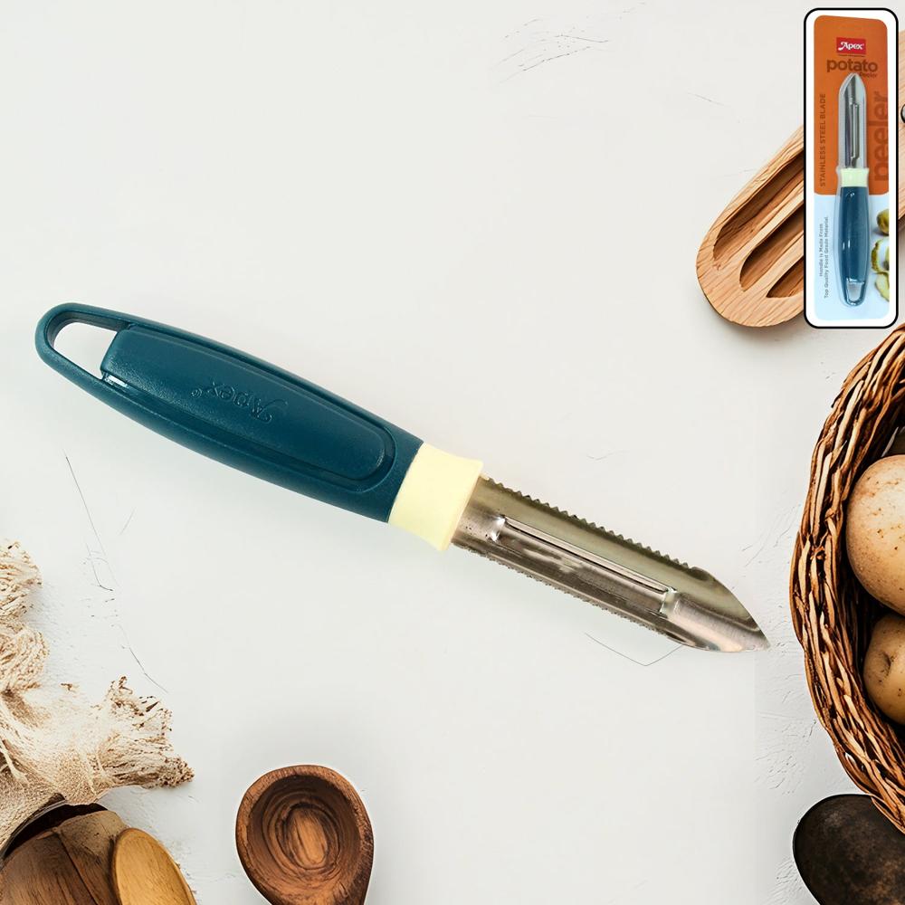 Apex Stainless Steel Blade Potato Peeler (1 Pc) - Application: As Per Product Requirement