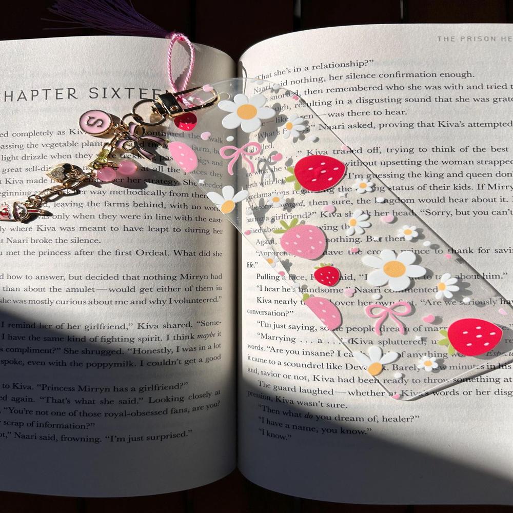 Acrylic Bookmark / Name Bookmark - Application: Corporate Gifting