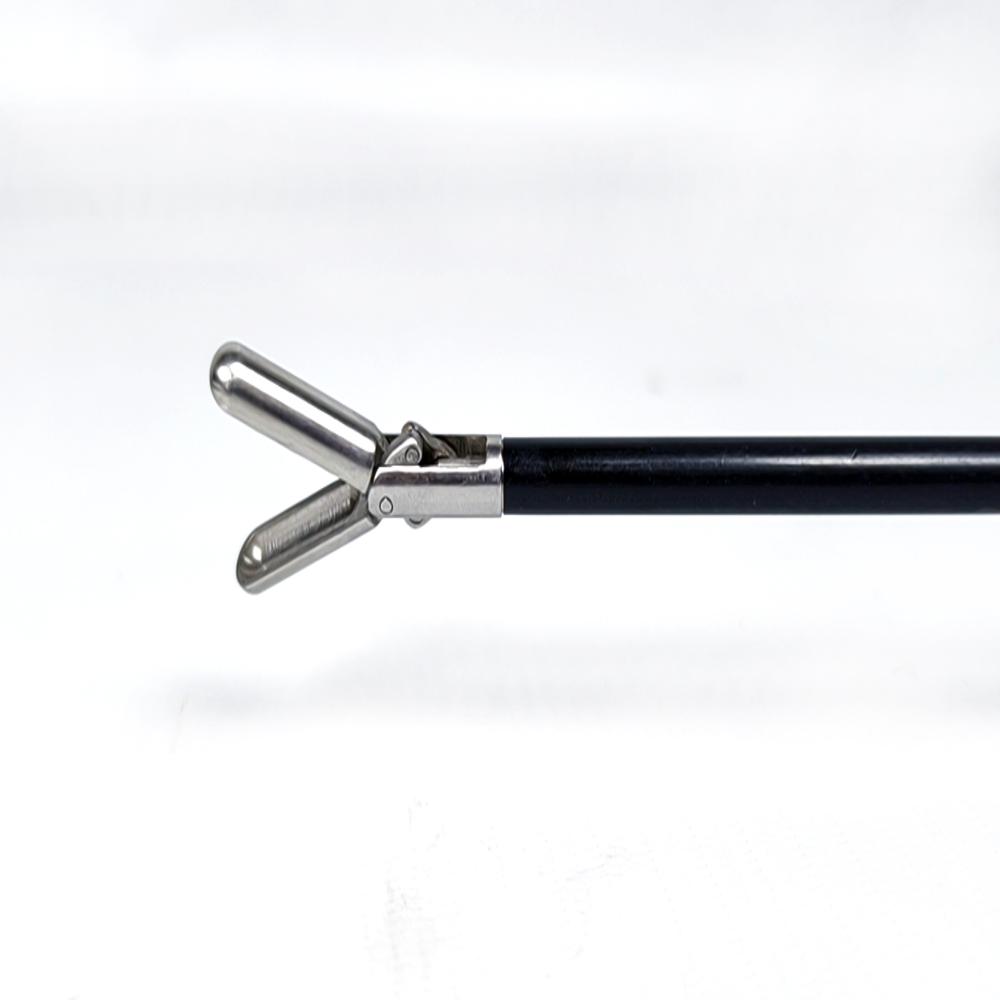 Spoon Forceps 5mm, 33cm with Rachet Handle
