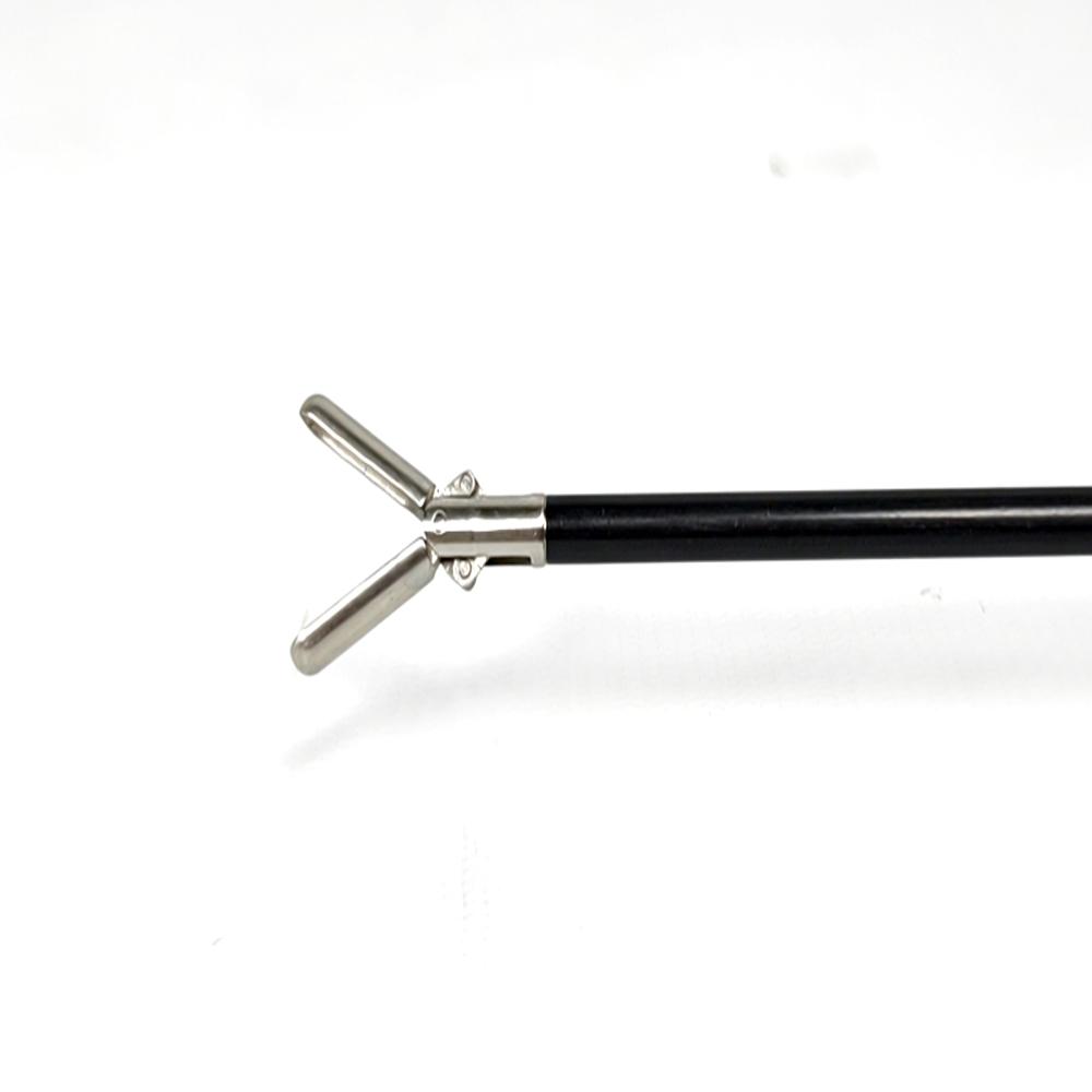Spoon Forceps 5mm, 45cm with Rachet Handle