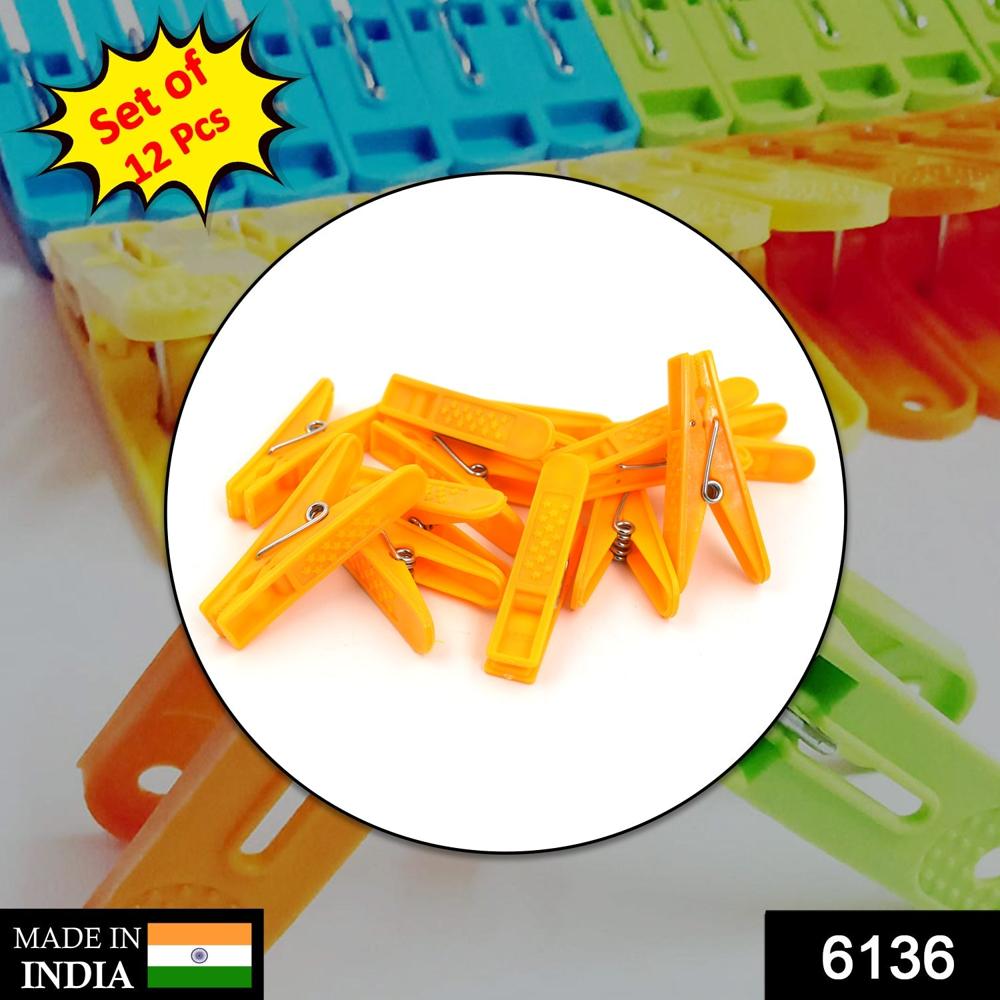 12 Pc Set Cloth Clip Used In All Kinds Of Household And Official Places - Application: As Per Product Requirement