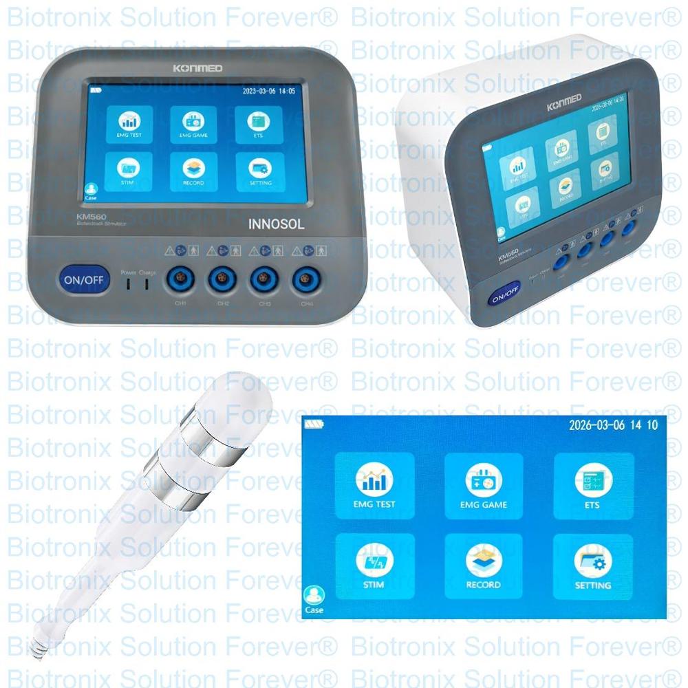 Advanced EMG Biofeedback Therapy Machine for Pelvic Floor, Swallow