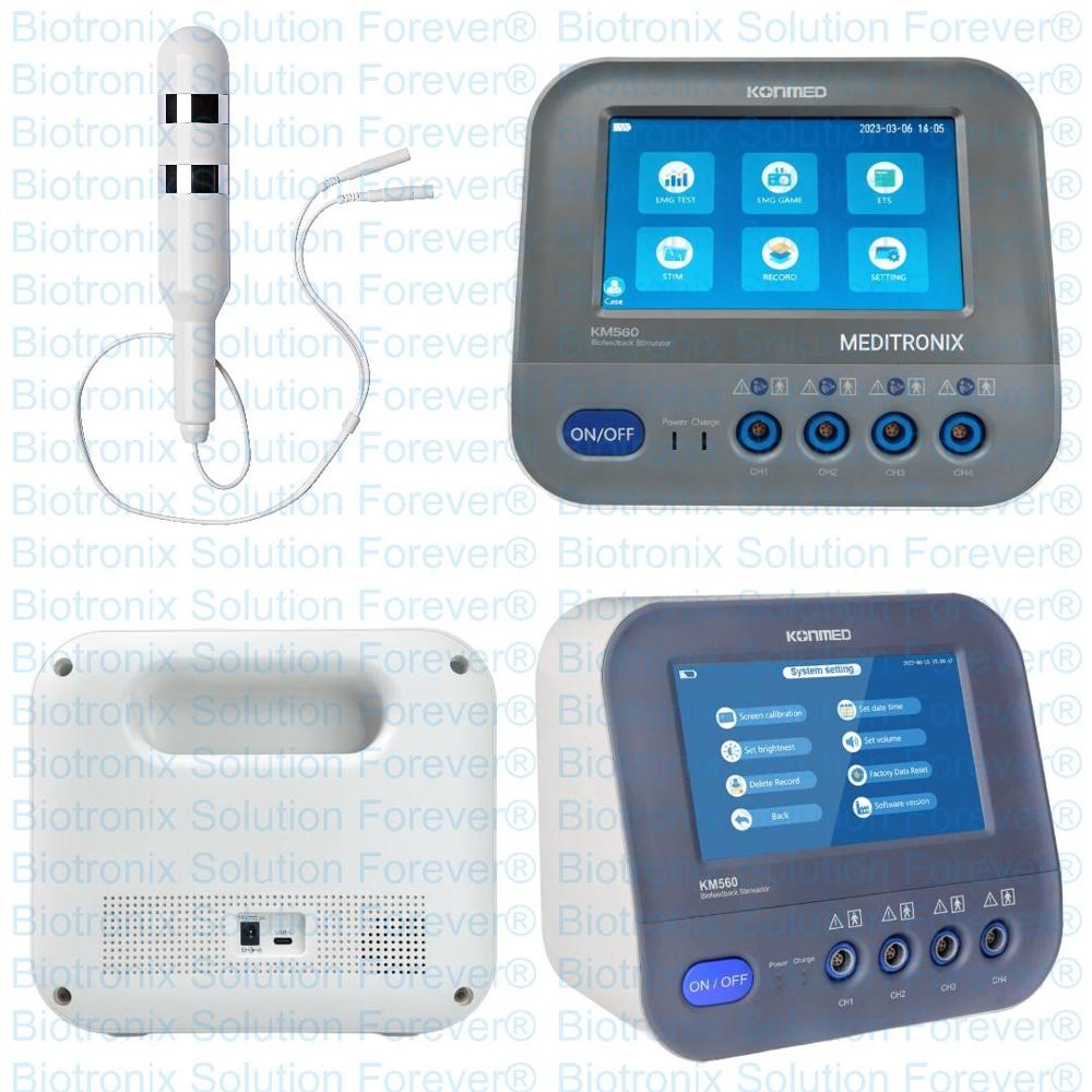 Advanced EMG Biofeedback Therapy Machine for Pelvic Floor, Swallow