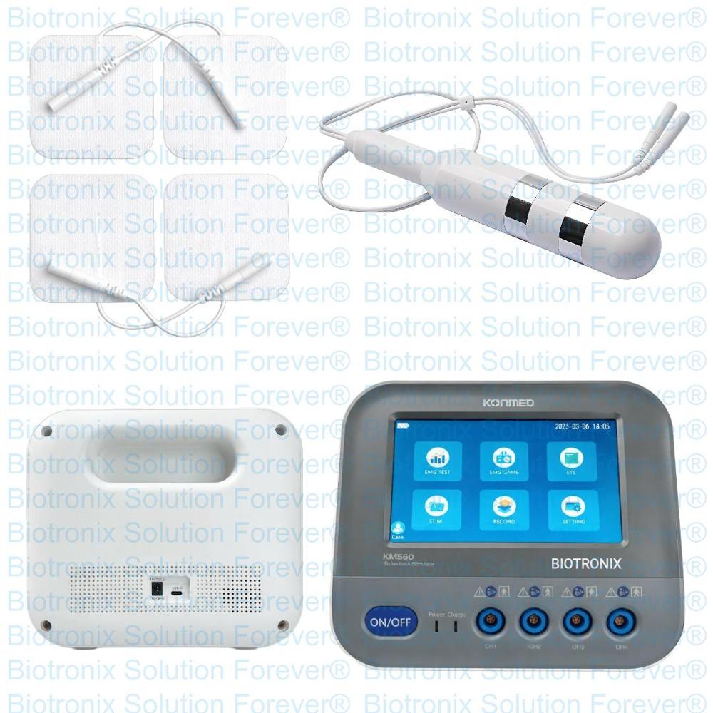 Advanced EMG Biofeedback Therapy Machine for Pelvic Floor, Swallow