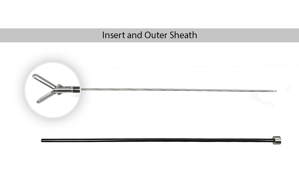 Biopsy Forceps 5mm, 18cm with Rachet Handle