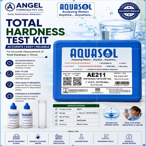 Total Hardness Test Kit - Color: White
