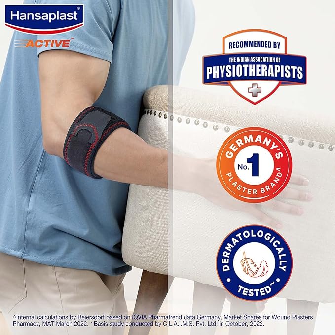 Hansaplast Active Tennis Elbow Support for Men & Women