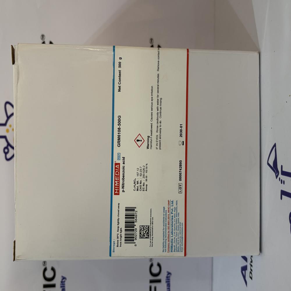 p-Nitrobenzoic acid 500g Himedia