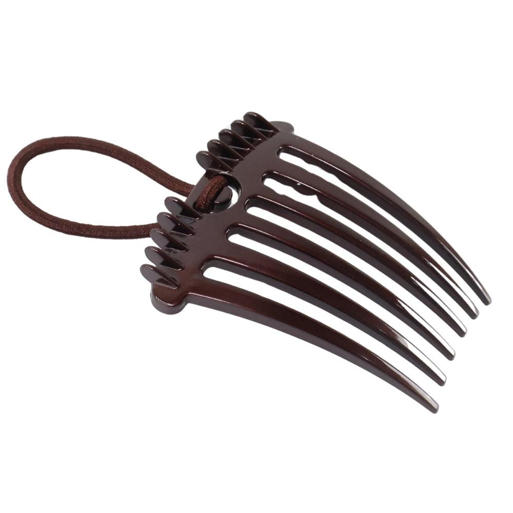 Ponytail Comb With Elastic Loop - (1 Pc) - Age Group: As Per Product Requirement