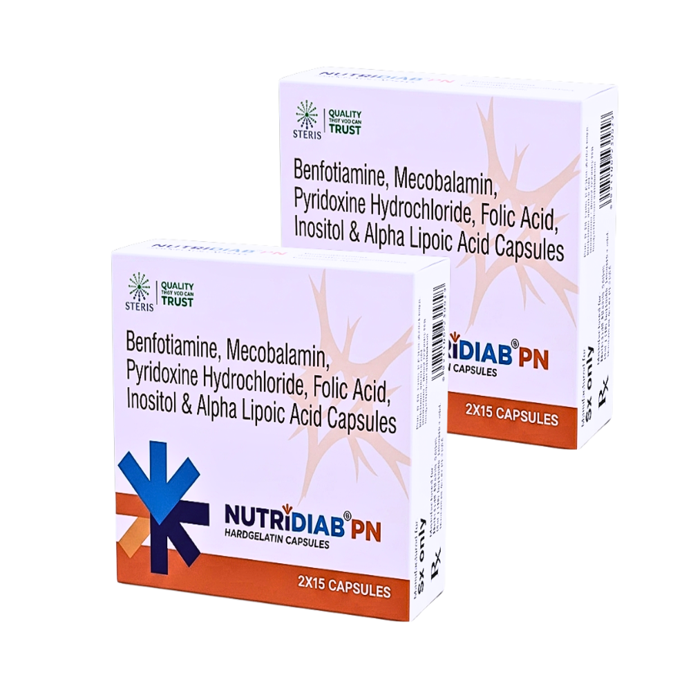 Benfotiamine,Mecobalamin,Pyridoxine Hydrochloride,Folic Acid,Inositol & Alpha Lipoic Acid Capsules