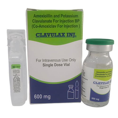 Amoxicillin And Potassium Clavulanate For Injection BP