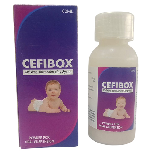Cefixime 100 mg-5ml Dry Syrup
