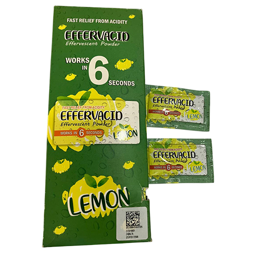Lemon Effervescent Powder