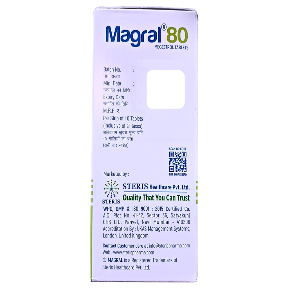 Megestrol Acetate 80 mg Tablets IP
