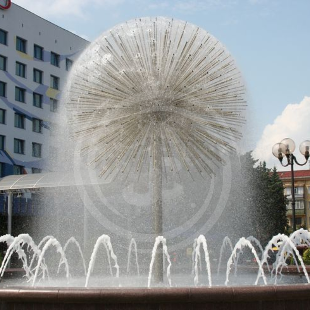 Dandelion With Dome Fountain