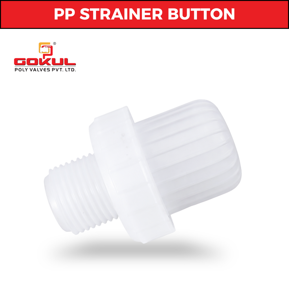 Pp Strainer - Plastic, 15mm To 25mm | White, Weather Proof, Breakage Resistant, Fully Automatic, Ideal For Waste Water Treatment & Water Purification