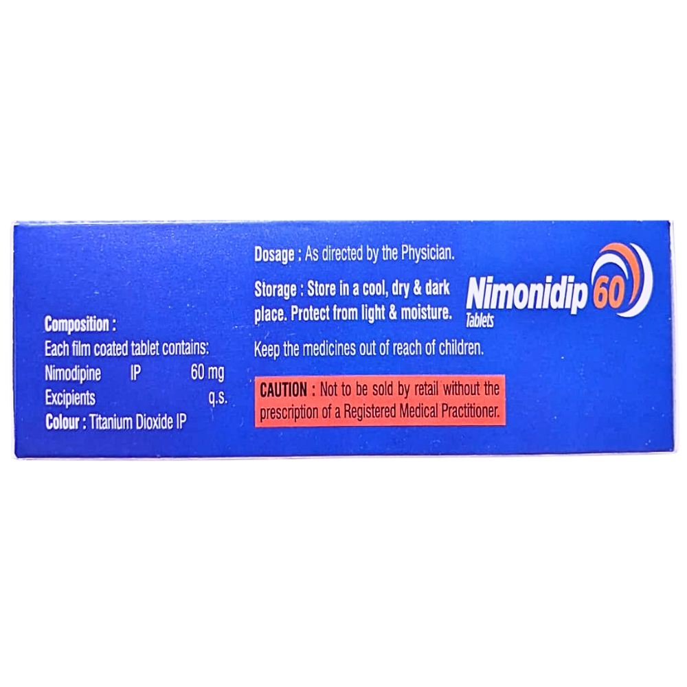 Nimodipine Tablets IP 60 mg