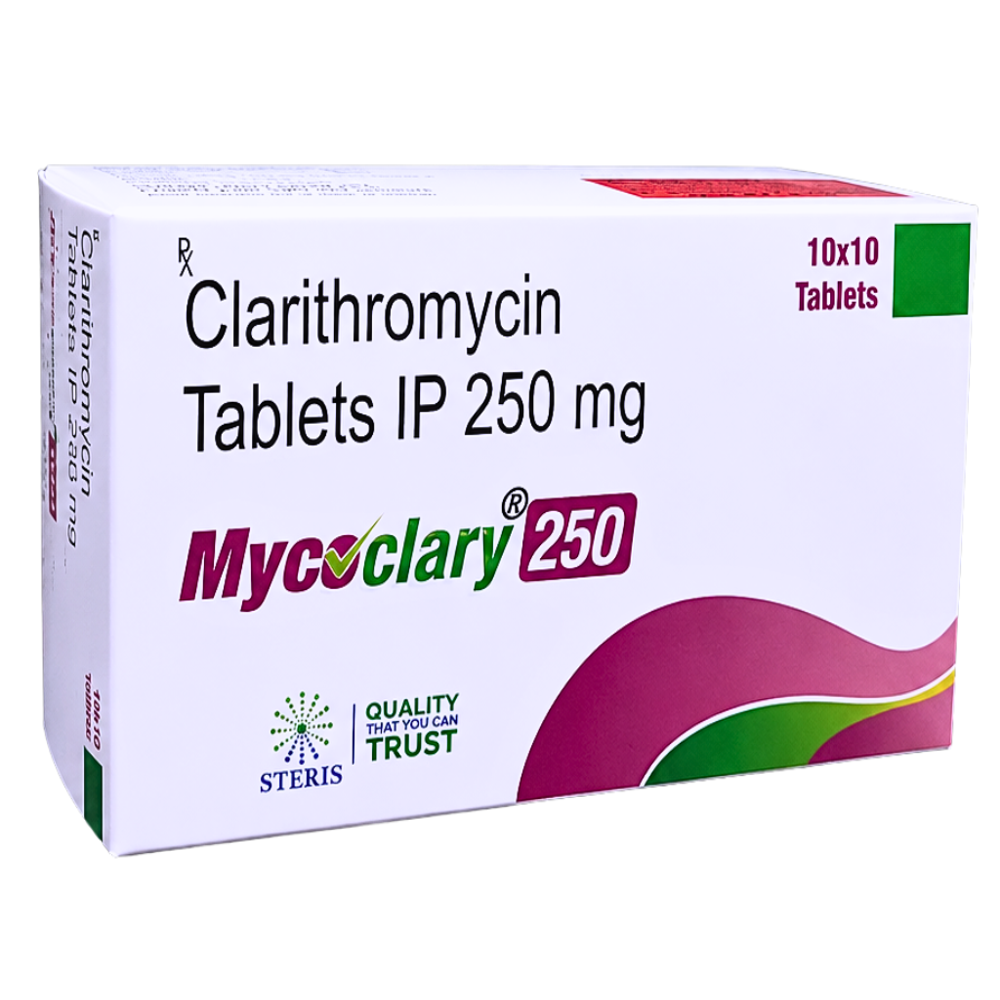 Clarithromycin Tablets Ip 250 Mg - Life Span: 24 Months