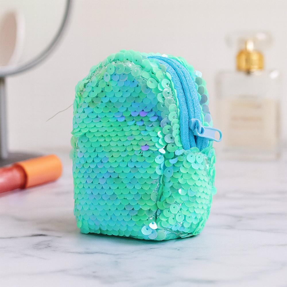 Mini Sequin Zipper Pouch - (1 Pc) - Application: As Per Product Requirement