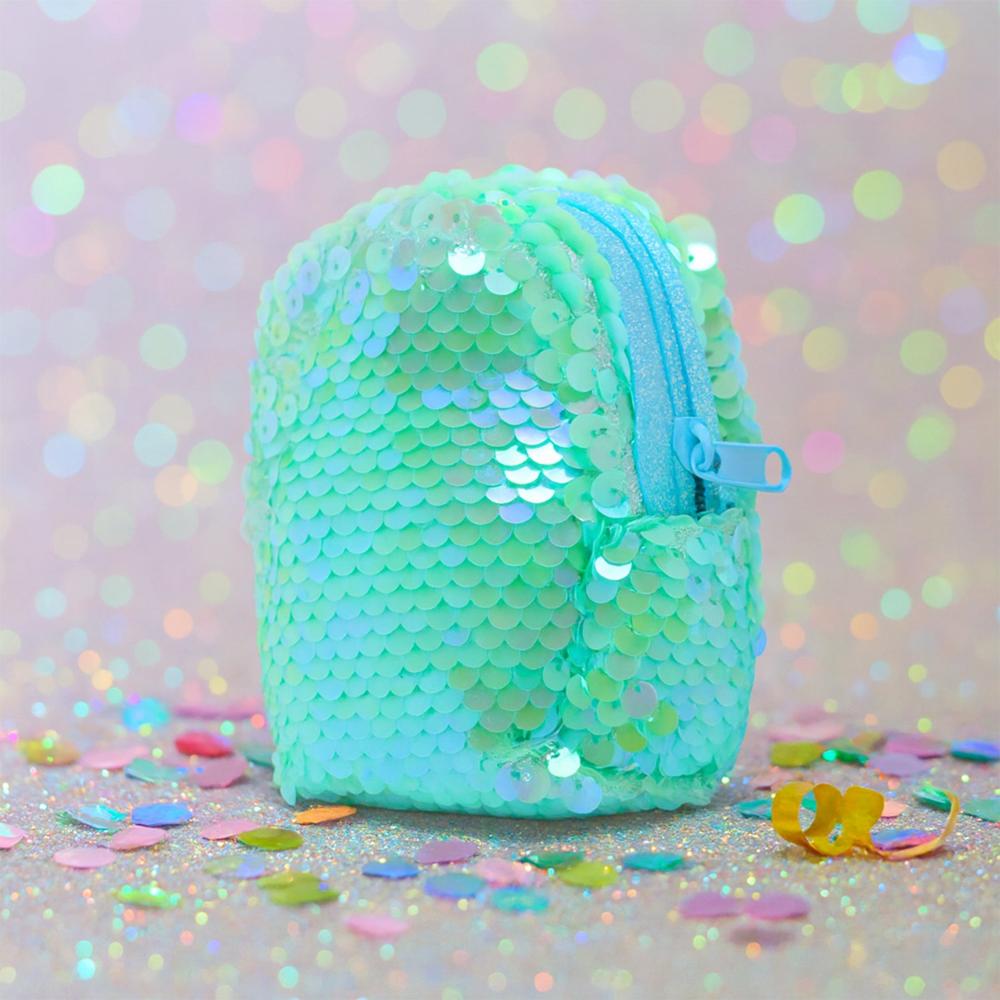 Mini Sequin Zipper Pouch - (1 Pc) - Application: As Per Product Requirement