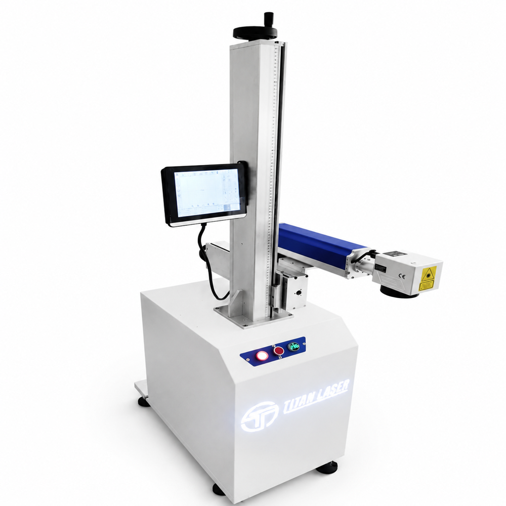 Online Flying Fiber Laser Marking Machine