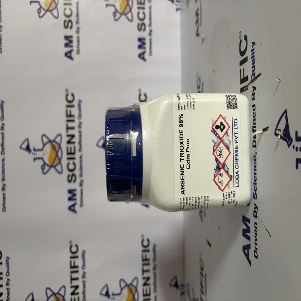 Arsenic Trioxide 98% Extra Pure 500g Loba - Application: Laboratory